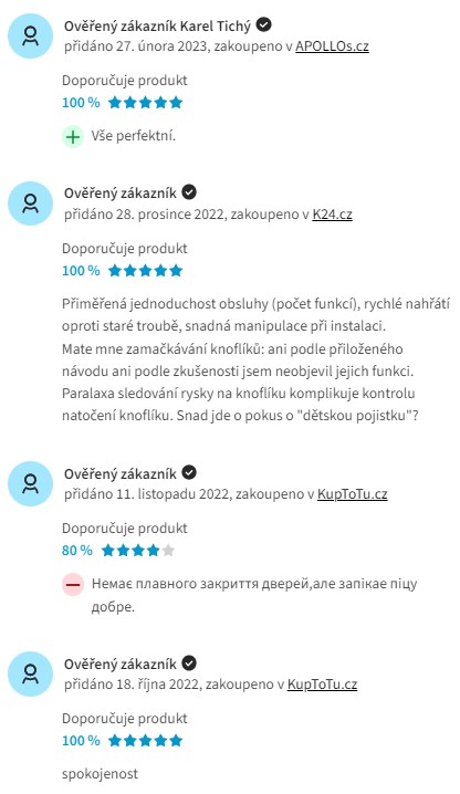 Recenze a zkušenosti se samočisticí troubou Electrolux EOF3H40X